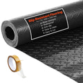 VEVOR Garage Floor Roll, 4 x 7 ft Garage Flooring Mat, 2.2 mm Thickened PVC Diamond Plate Floor Protector Mat with Double-Sided Tape, Non-Slip, Easy to Clean for Warehouse, Gyms, Trailer, Black